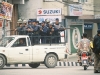 Civil War in Nepal, 2002, this scene in downtown Kathmandu