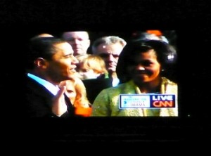 Obama takes the oath of office