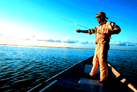 John (a.k.a. Bone Daddy), the fishing guide